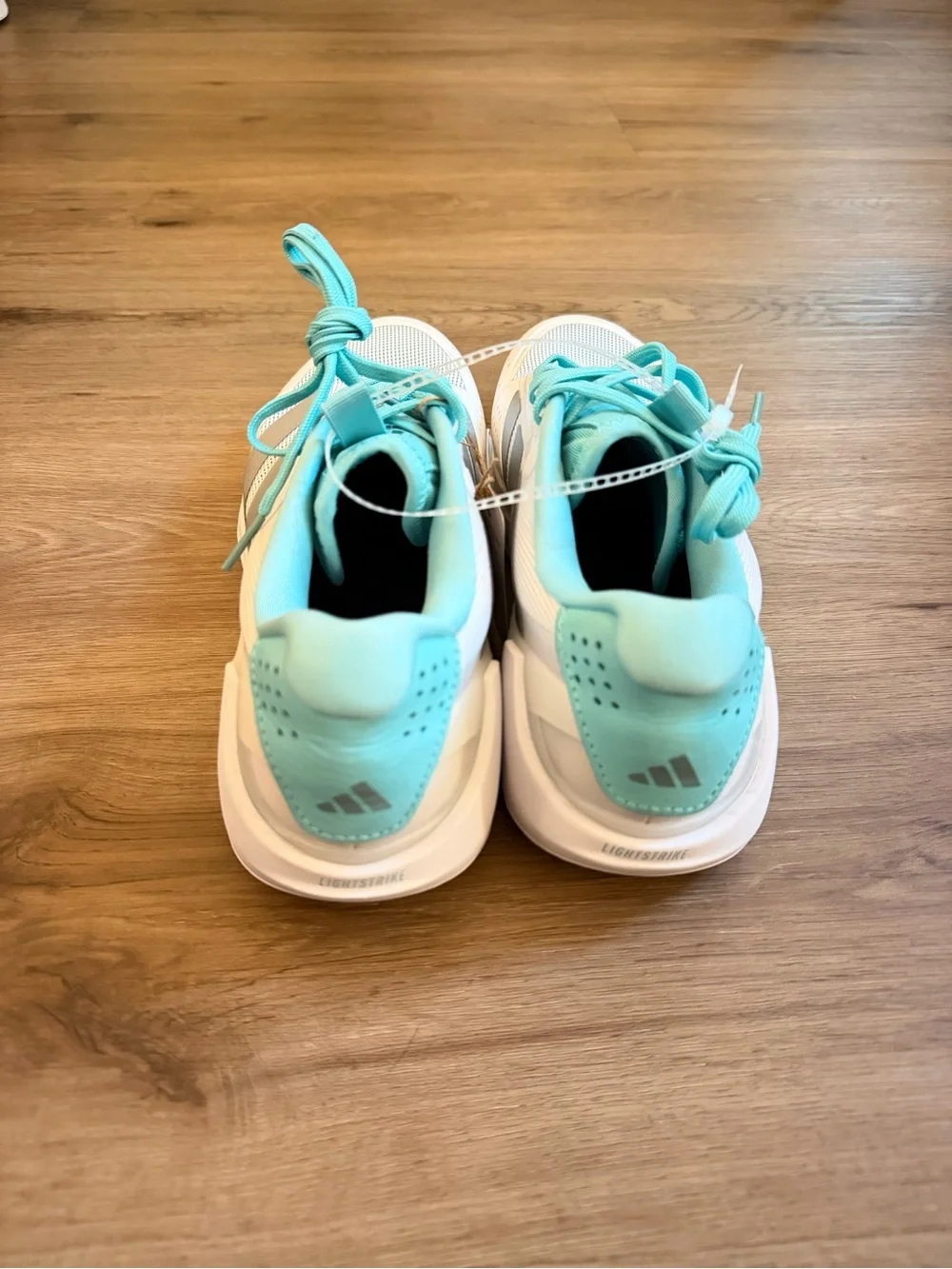 NEW ✨ Adidas Adizero Ubersonic 5 - Women's 9.5 - Aqua / White - Tennis - NEW ✨